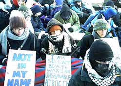 iraq anti war peace rally ottawa