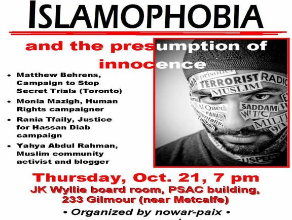 Islamophobia event